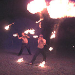Fire Jugglers at Entertaining Events, Adelaide